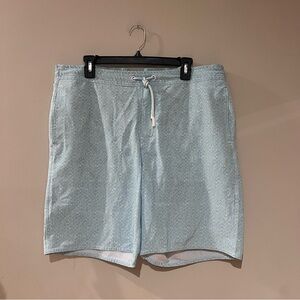 Johnnie-O Men’s Light Blue Bathing Suit Shorts